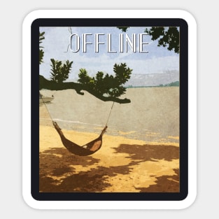 Offline Sticker